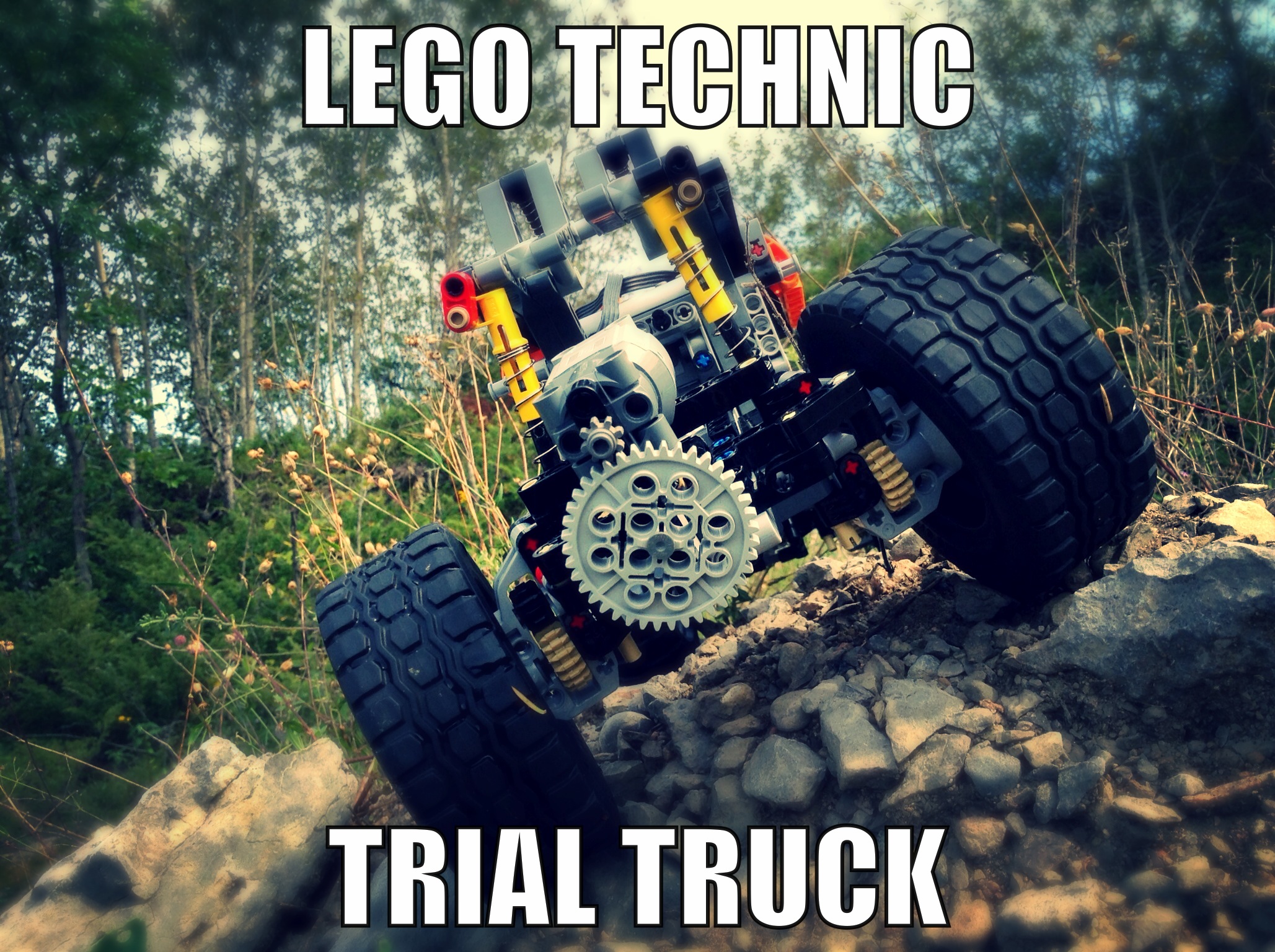Trial truck LEGO MINDSTORMS NXT amp; TECHNIC